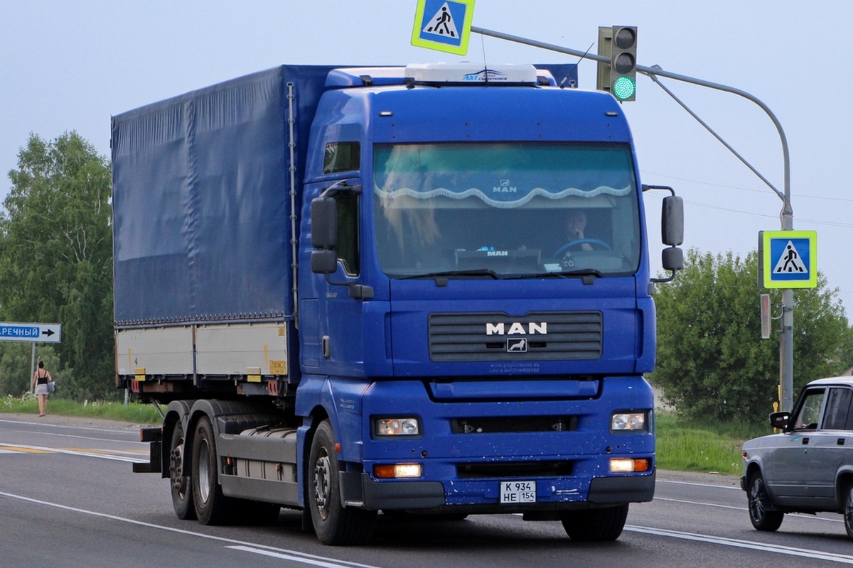 Новосибирская область, № К 934 НЕ 154 — MAN TGA 26.460