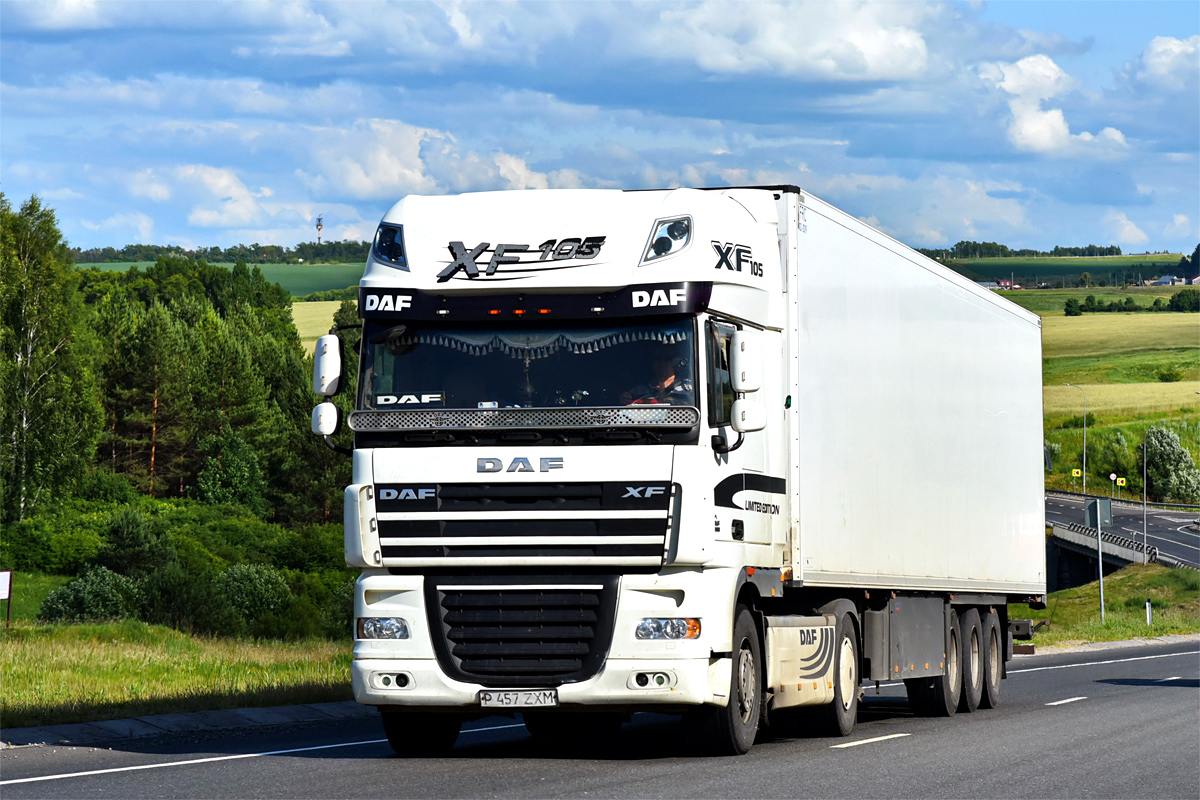 Костанайская область, № P 457 ZXM — DAF XF105 FT