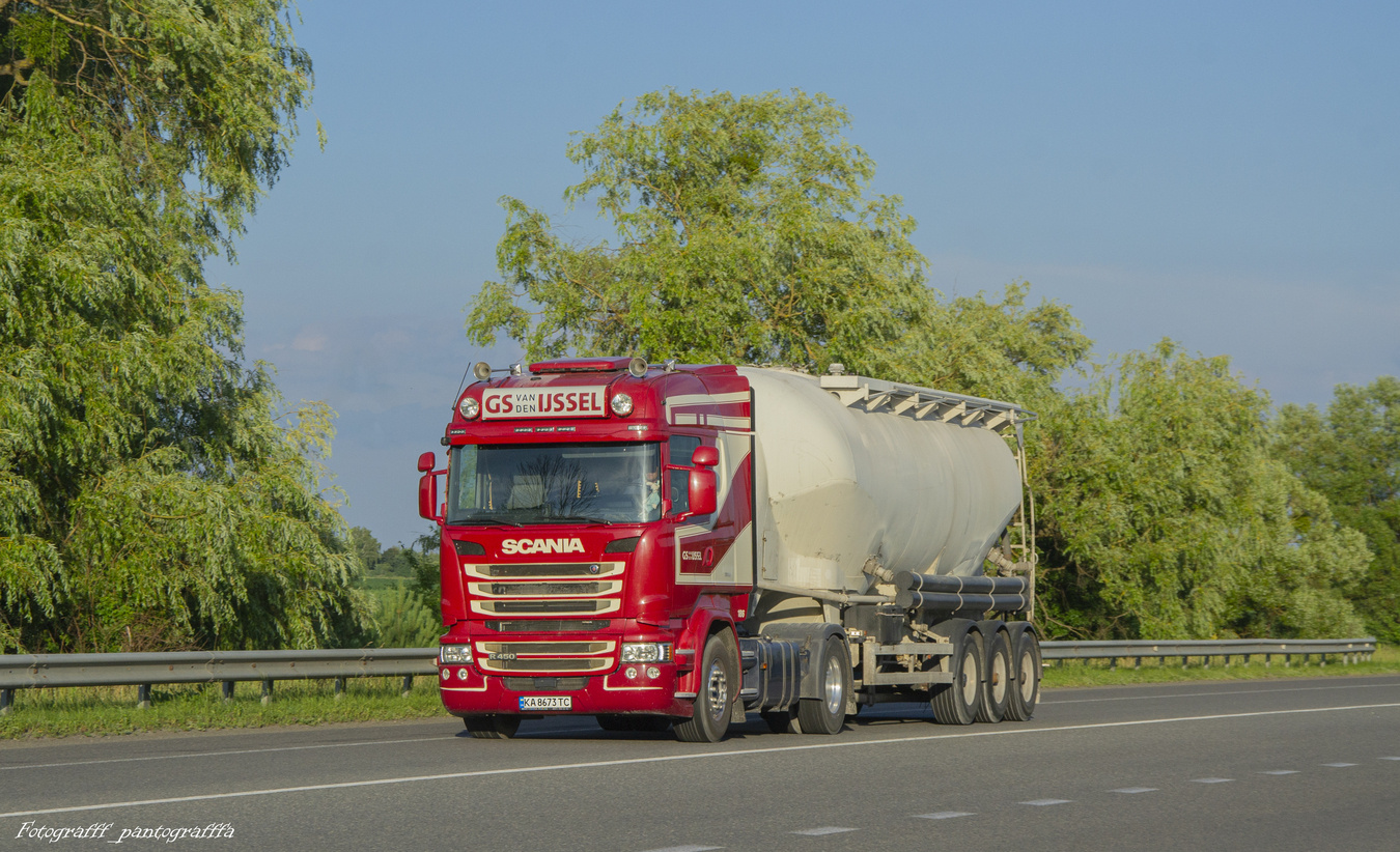 Киев, № KA 8673 TC — Scania ('2013) R450