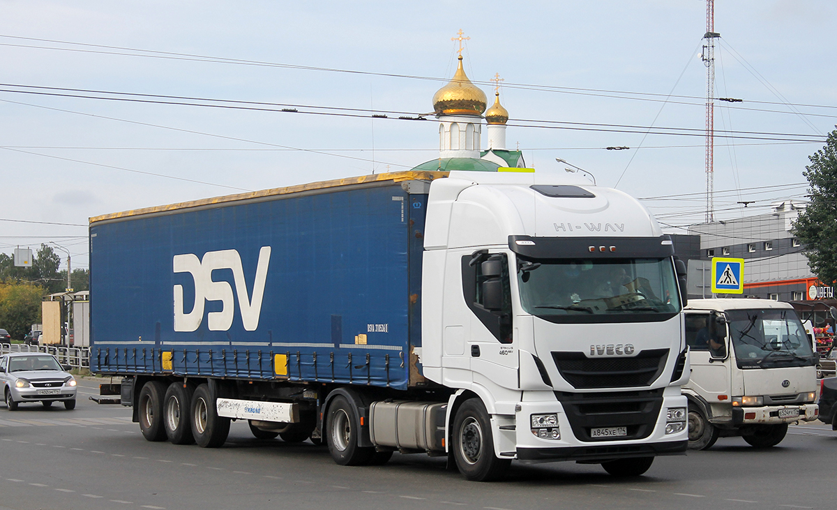 Челябинская область, № А 845 ХЕ 174 — IVECO Stralis ('2012) 460