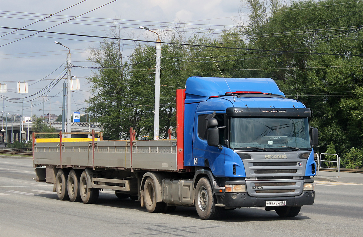 Челябинская область, № С 575 АМ 152 — Scania ('2004) P340