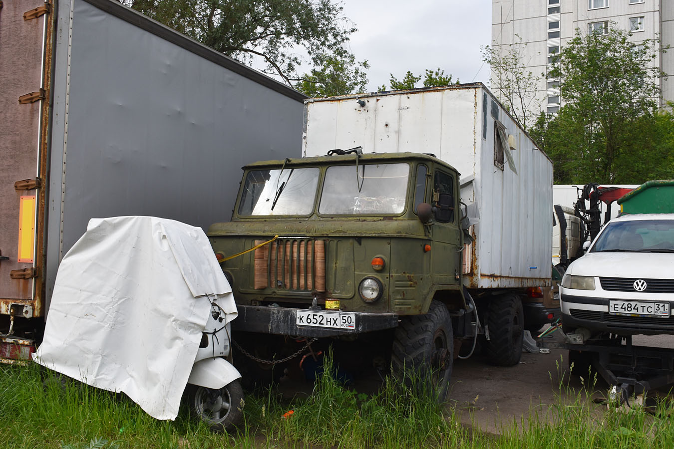 Москва, № К 652 НХ 50 — ГАЗ-66 (общая модель)