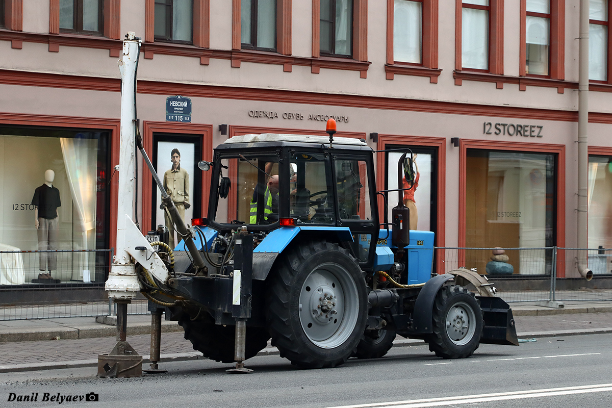 Санкт-Петербург, № 3370 РК 78 — Беларус-82.1