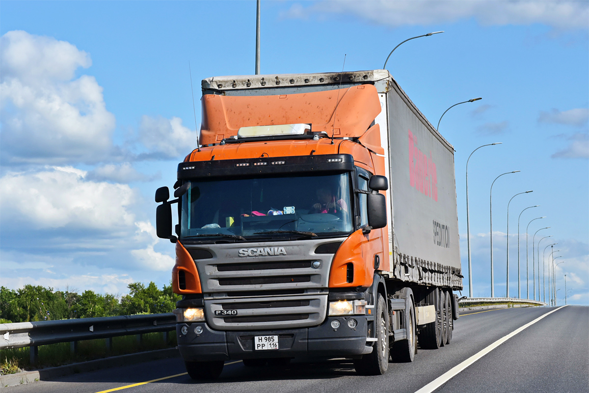 Татарстан, № Н 985 РР 116 — Scania ('2011) P340
