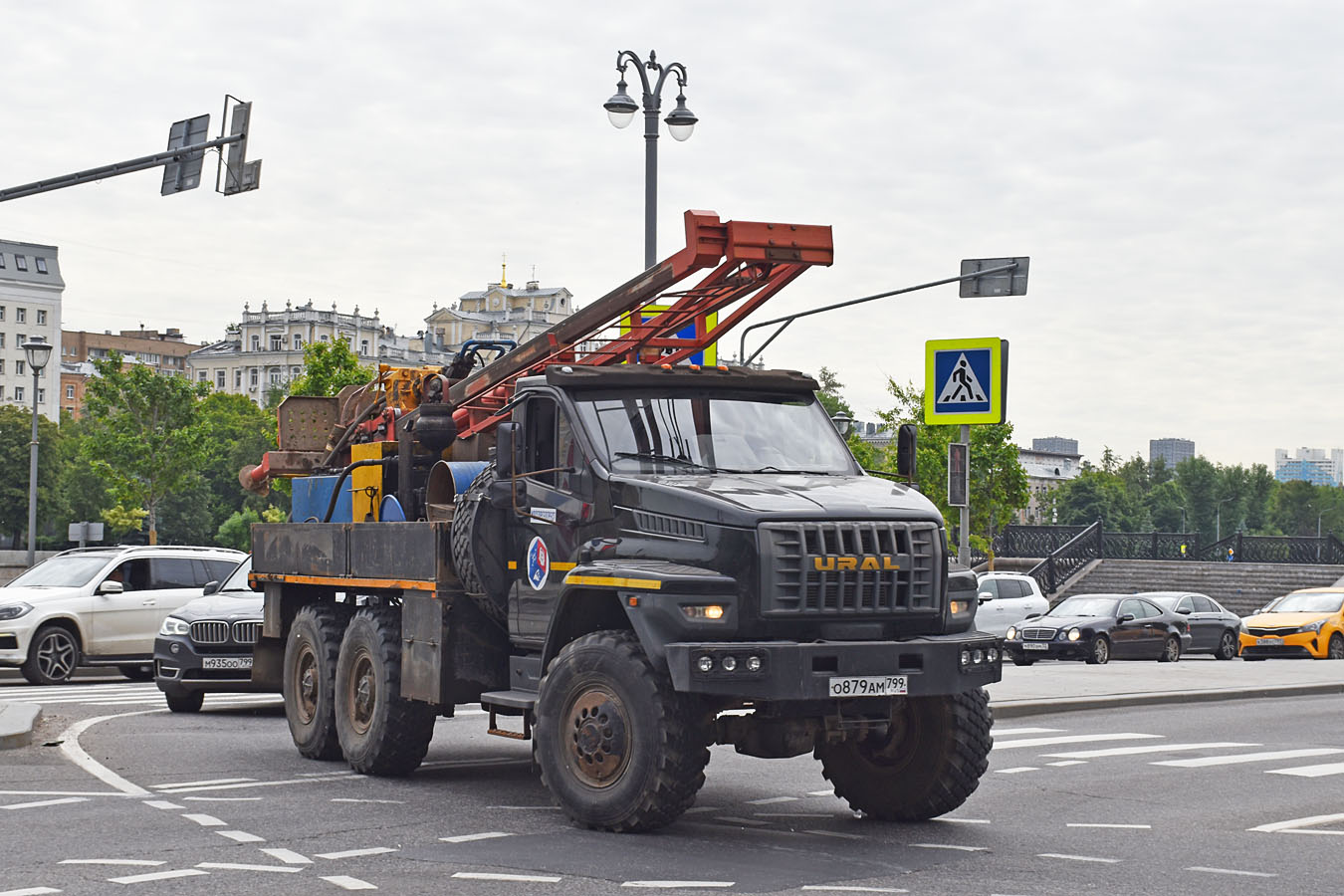 Москва, № О 879 АМ 799 — Урал NEXT 5557-74