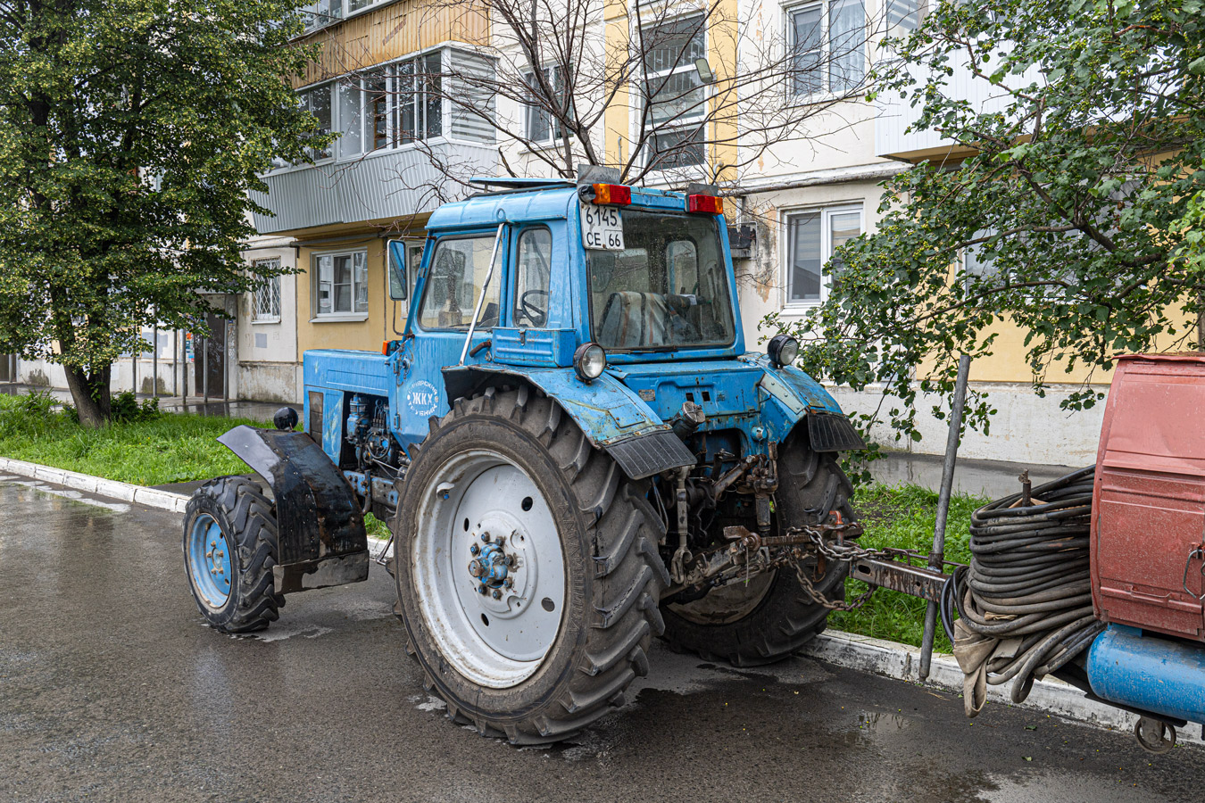 Свердловская область, № 6145 СЕ 66 — МТЗ-82