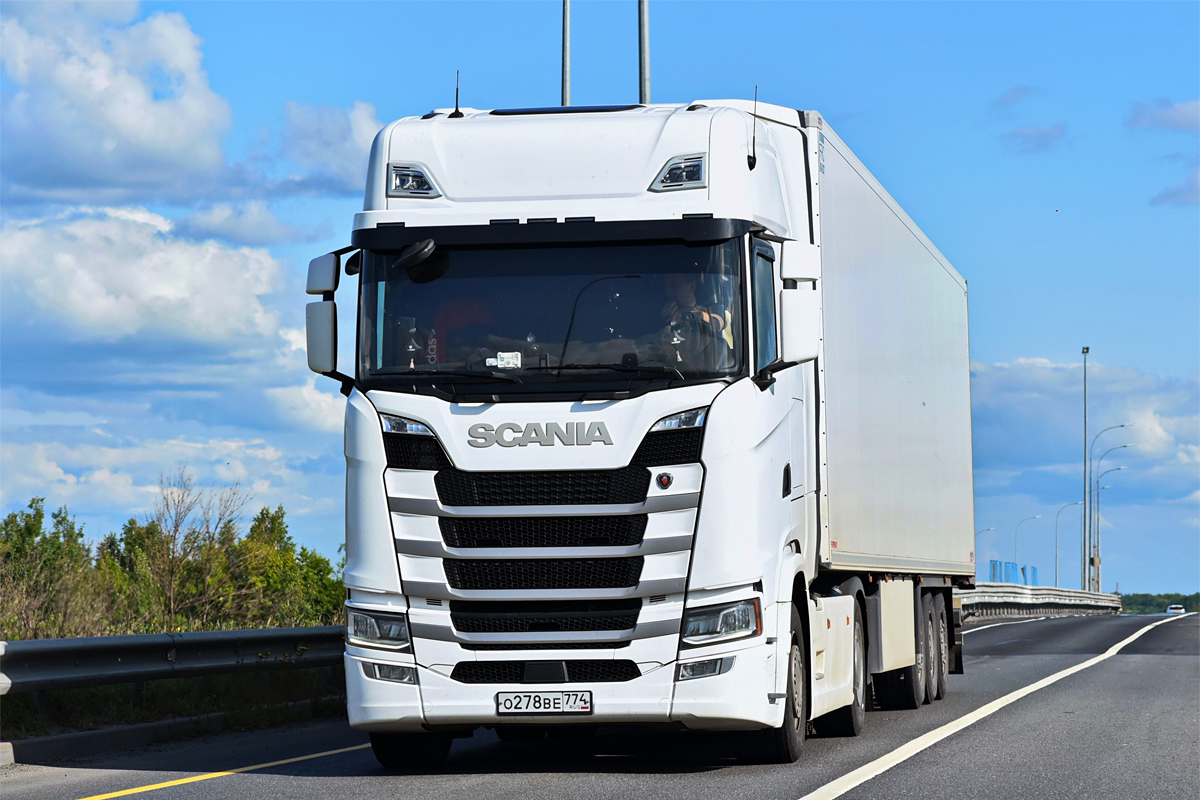 Челябинская область, № О 278 ВЕ 774 — Scania ('2016) S440