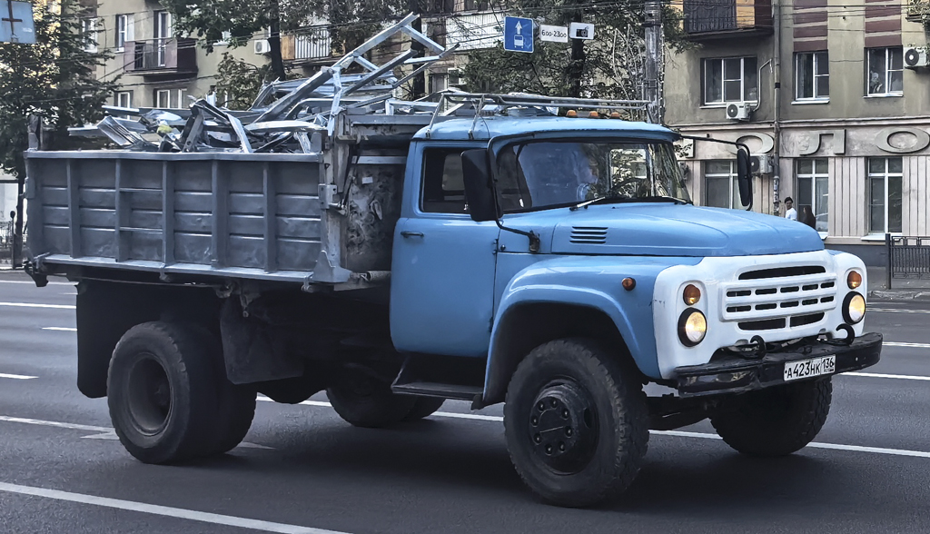 Воронежская область, № А 423 НК 136 — ЗИЛ-130 (общая модель)