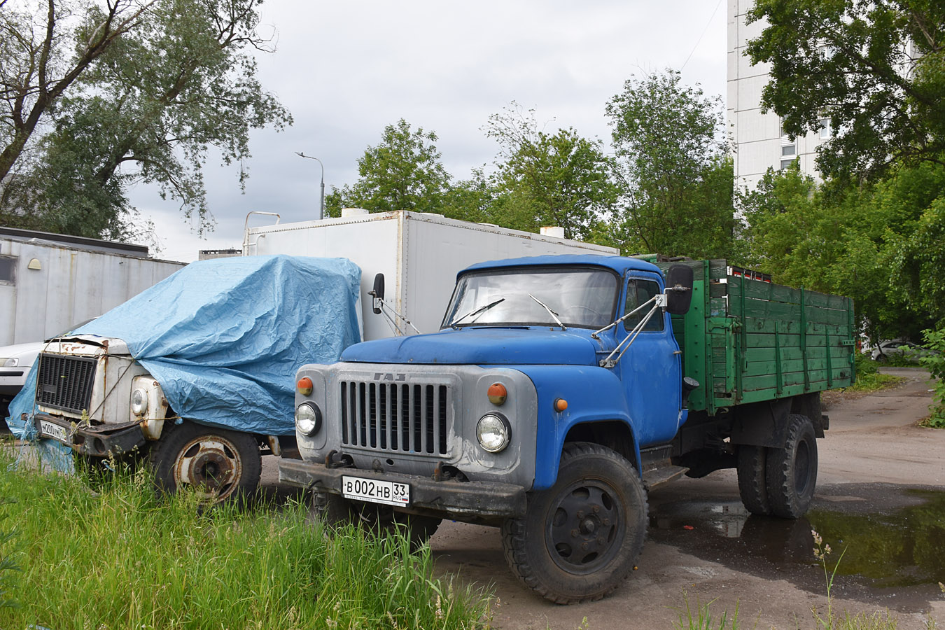 Владимирская область, № В 002 НВ 33 — ГАЗ-52/53 (общая модель)