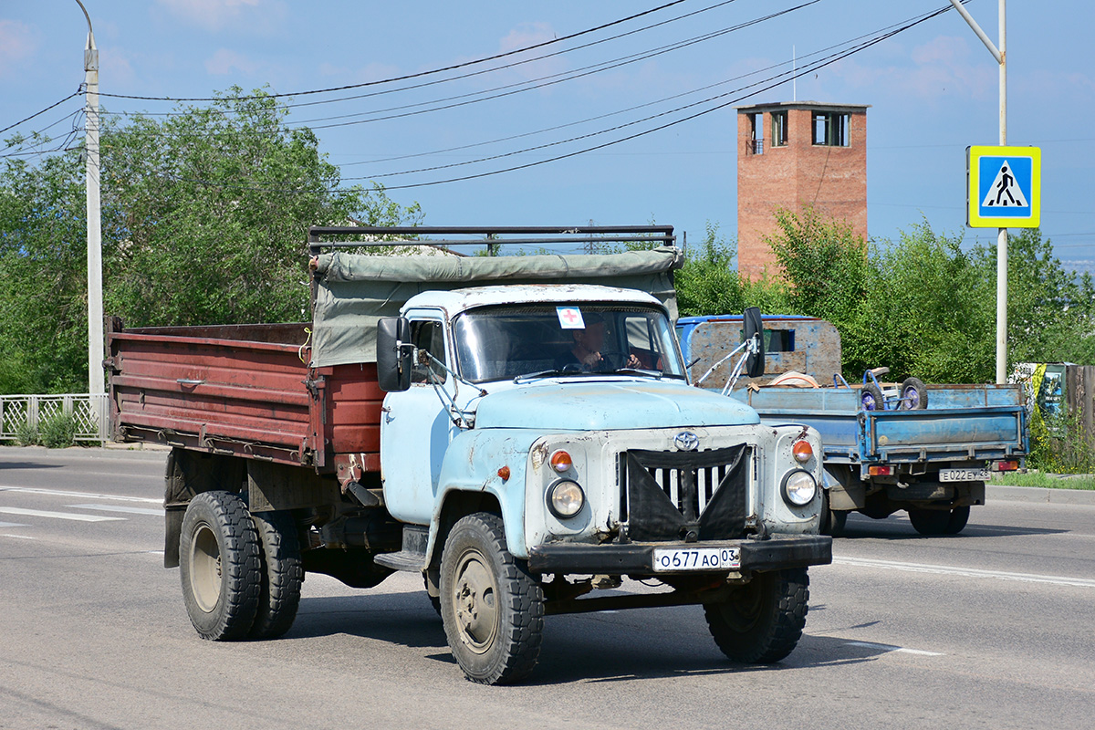 Бурятия, № О 677 АО 03 — ГАЗ-53-14, ГАЗ-53-14-01