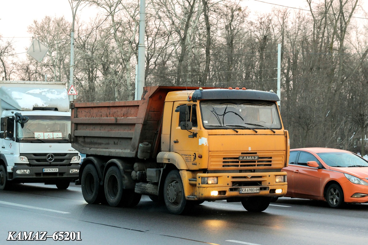Киев, № КА 6980 НМ — КамАЗ-65116 (общая модель)