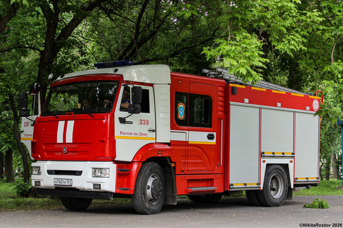 Ростовская область, № Н 740 ТН 161 — КамАЗ-43253-R4(28)