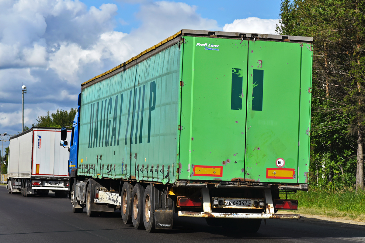 Чувашия, № АВ 6434 21 — Krone SDP 27 Profi Liner / SDP 24