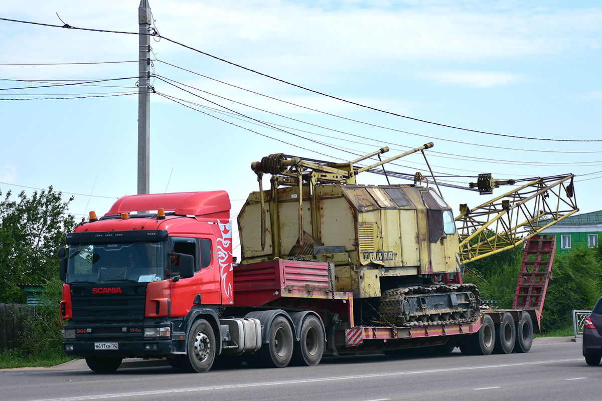 Бурятия, № Н 617 КЕ 702 — Scania ('1996) P114G