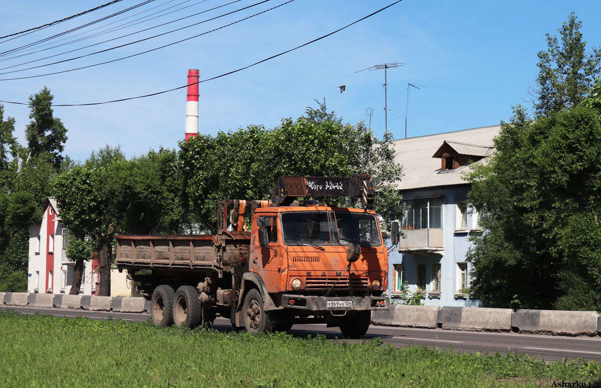 Красноярский край, № Х 969 НА 124 — КамАЗ-5320
