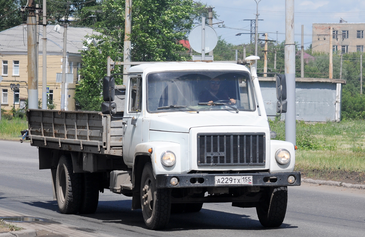 Омская область, № А 229 ТХ 155 — ГАЗ-3306/3307/3309 (общая модель)