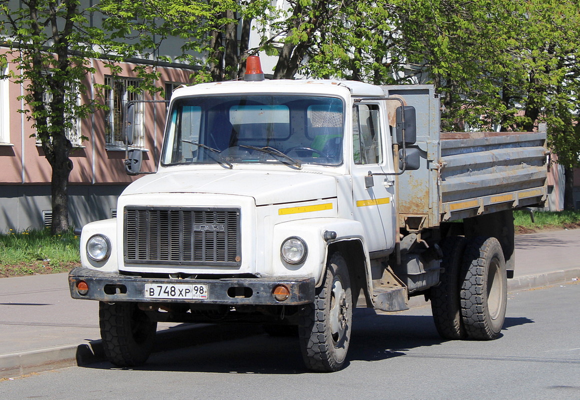 Санкт-Петербург, № В 748 ХР 98 — ГАЗ-3309