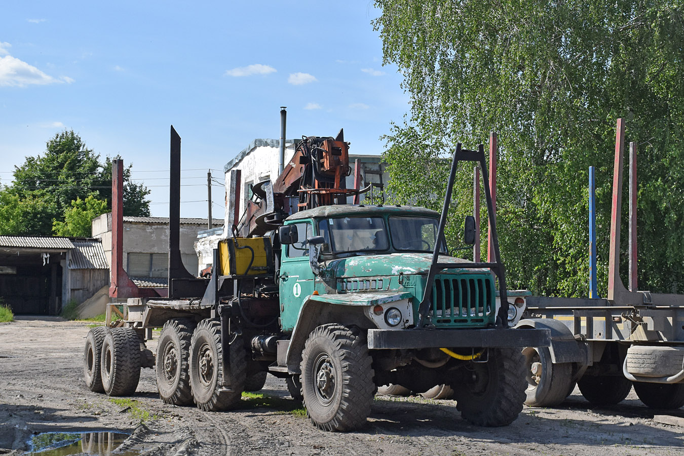 Рязанская область, № (62) Б/Н 0215 — Урал-4320 / 5557 (общая модель); Транспортные средства без номеров (Рязанская область)