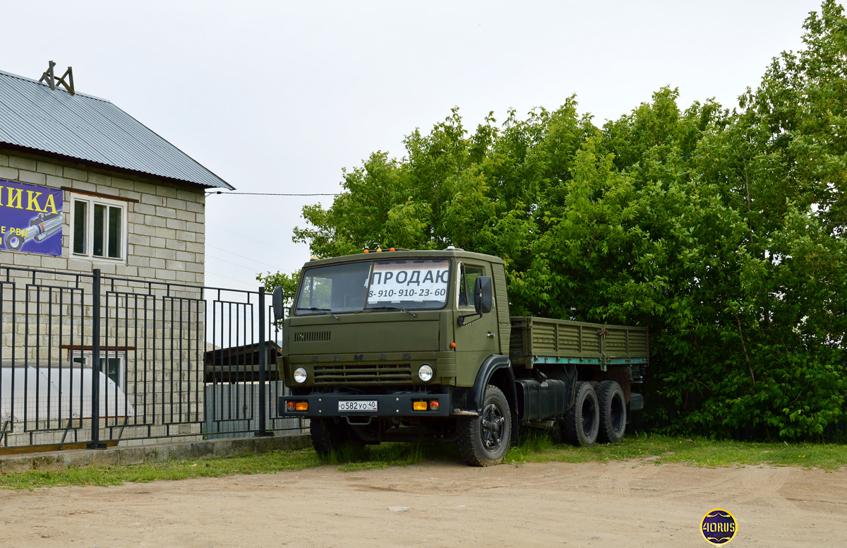 Калужская область, № О 582 УО 40 — КамАЗ-5320