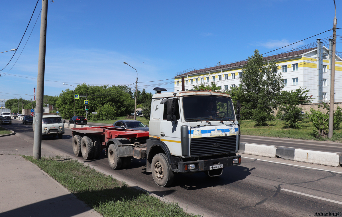 Красноярский край, № Р 867 КО 124 — МАЗ-5432 [543200]