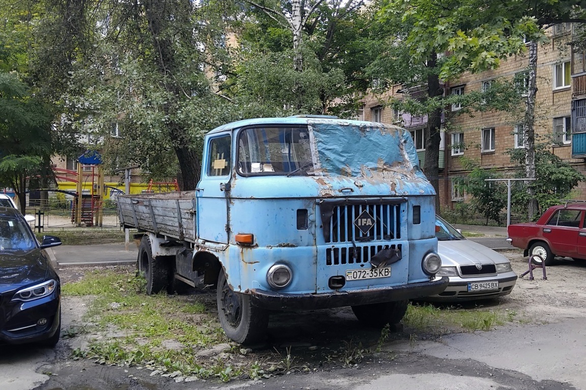 Киевская область, № 072-35 КВ — IFA W50L (общая модель)