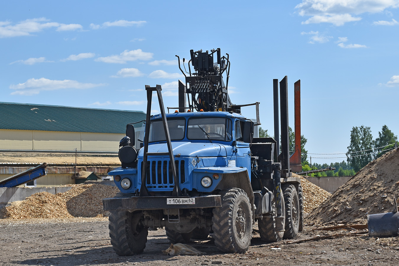 Рязанская область, № Т 106 ВМ 62 — Урал-32551