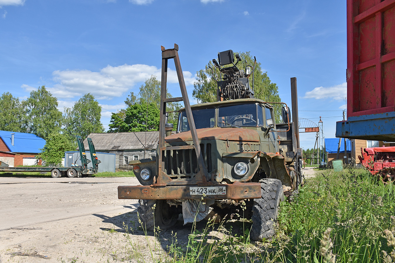 Рязанская область, № Н 423 НК 33 — Урал-4320 / 5557 (общая модель)