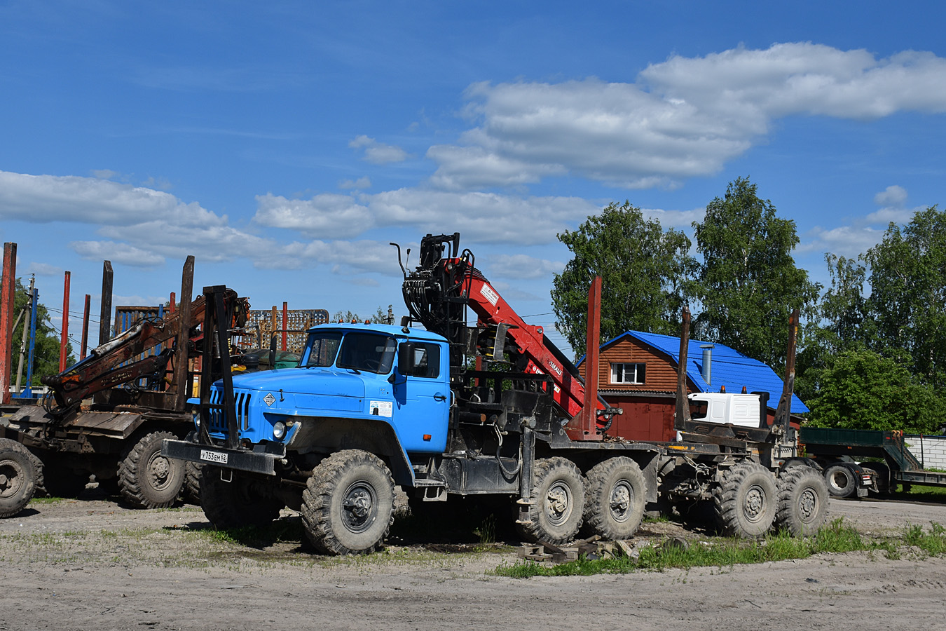 Рязанская область, № У 753 ЕМ 62 — Урал-4320