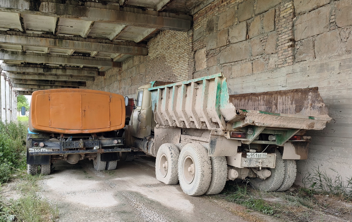 Псковская область, № Н 951 ВЕ 60 — КрАЗ (общая модель)