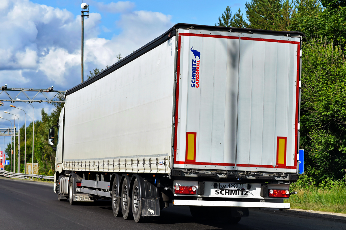 Красноярский край, № ОА 1292 24 — Schmitz Cargobull S.CS / SCB*S3T / S01