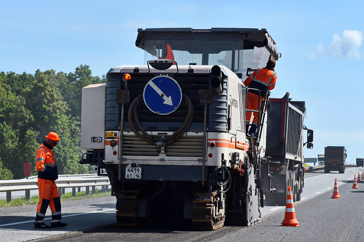 Татарстан, № 4419 АТ 16 — Wirtgen (общая модель)