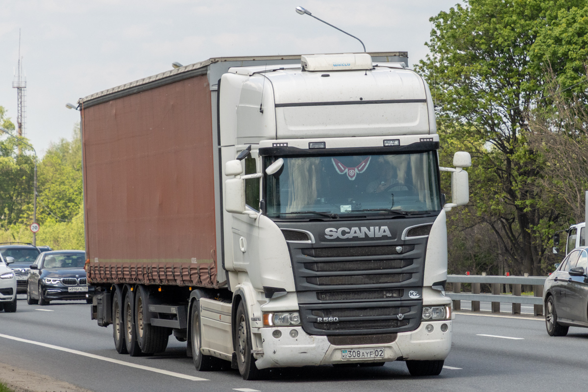Алматы, № 308 AYF 02 — Scania ('2013) R560