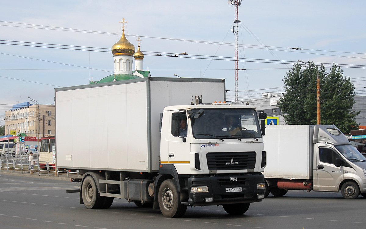 Челябинская область, № Х 729 СТ 174 — МАЗ-5340B3