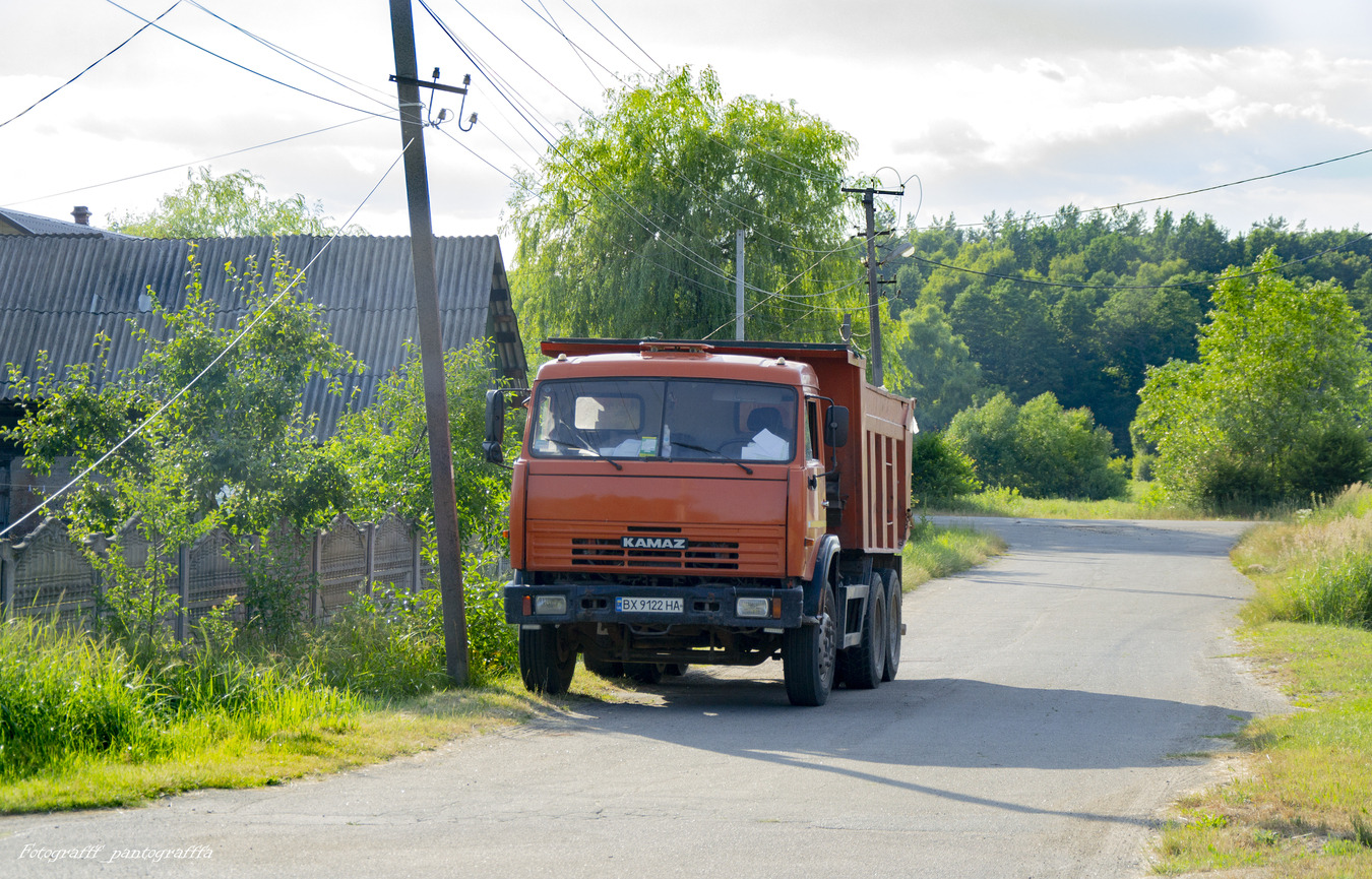 Киевская область, № ВХ 9122 НА — КамАЗ-65115 (общая модель)