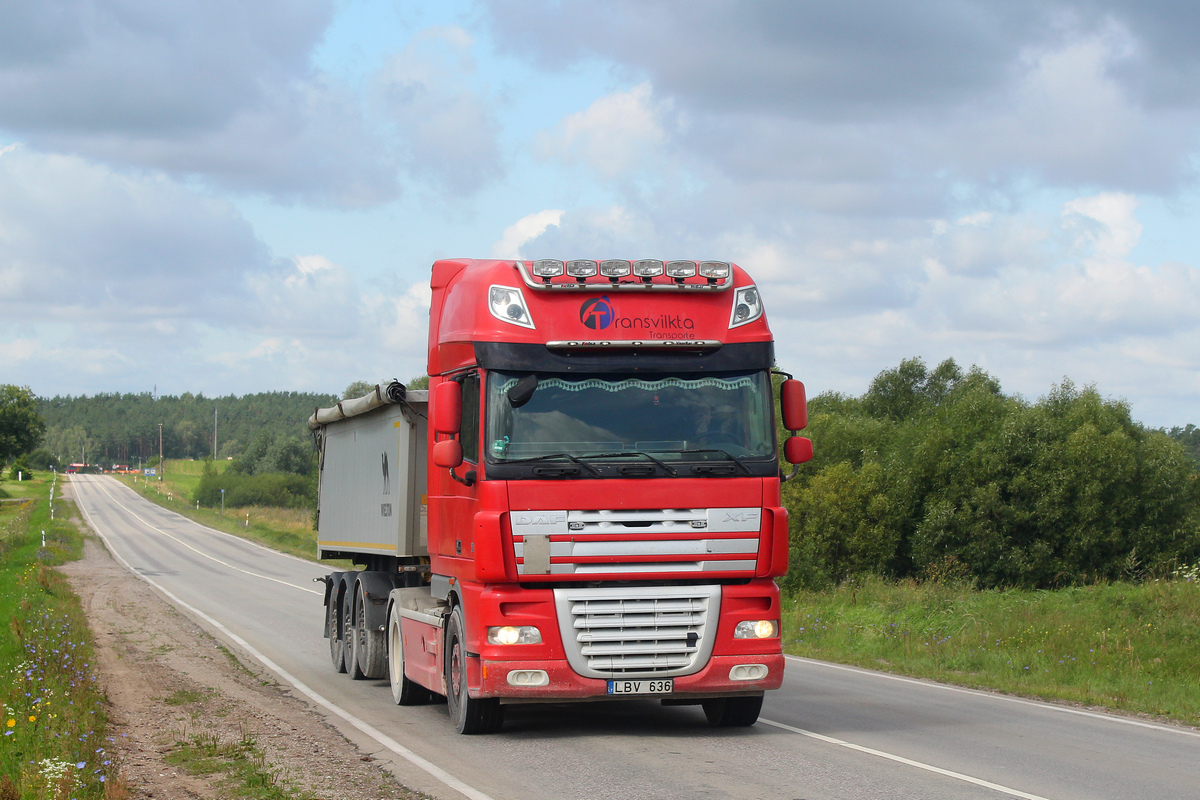 Литва, № LBV 636 — DAF XF105 FT