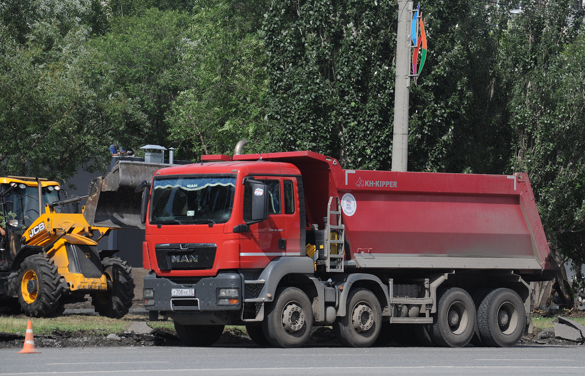 Омская область, № У 708 НХ 55 — MAN TGS 41.400