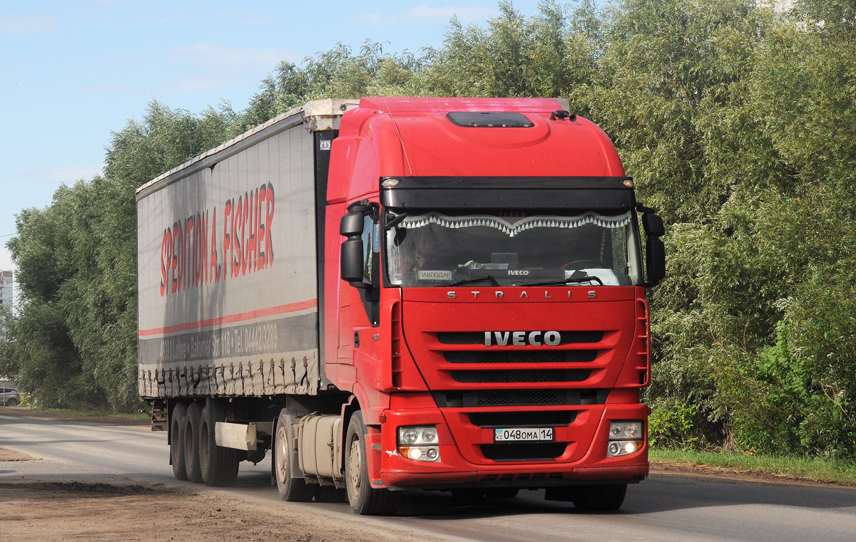 Павлодарская область, № 048 OMA 14 — IVECO Stralis ('2012)