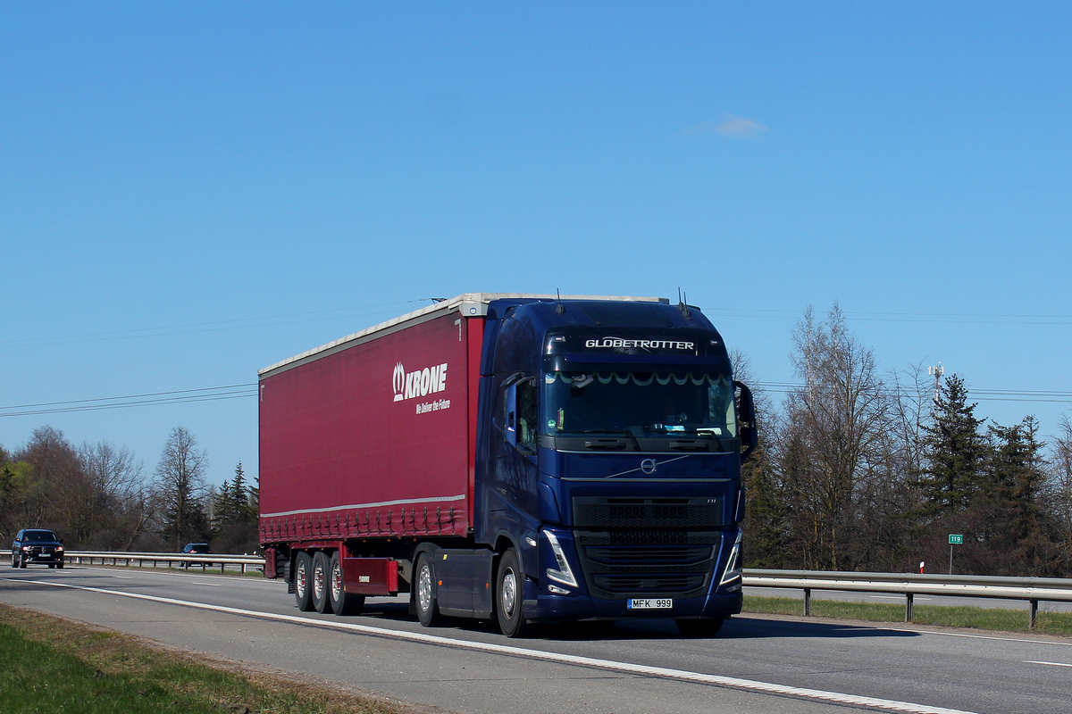 Литва, № MFK 999 — Volvo ('2020) FH.460