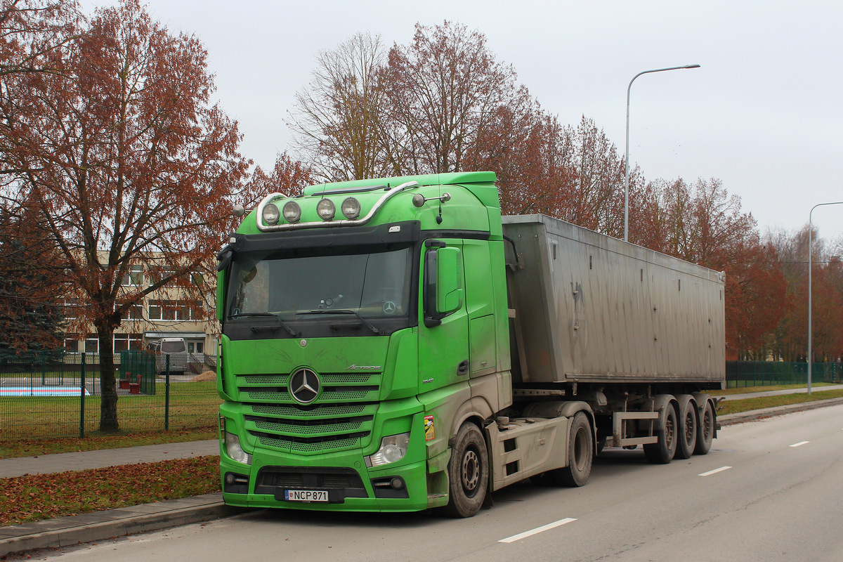 Литва, № NCP 871 — Mercedes-Benz Actros ('2011) 1843