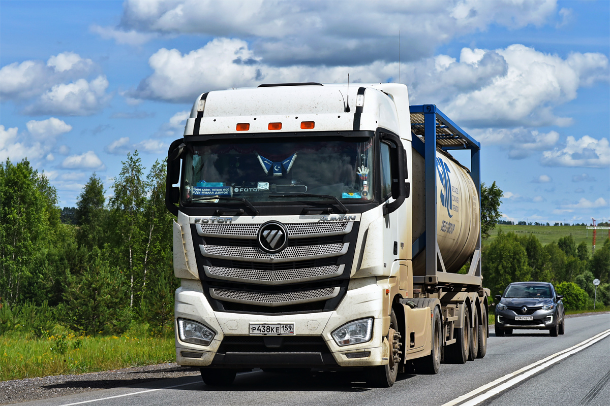 Пермский край, № Р 438 КЕ 159 — Foton Auman EST / EST-A (H5) BJ4189