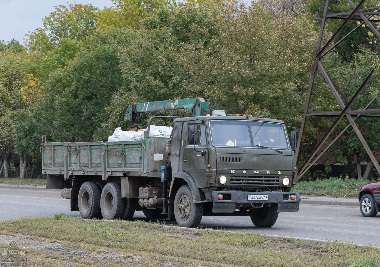 Восточно-Казахстанская область, № 337 AJS 16 — КамАЗ-53212