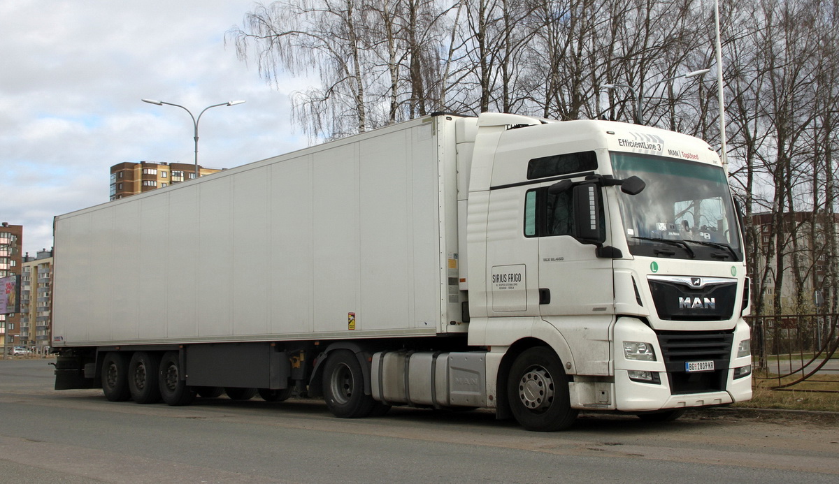 Сербия, № BG 2859-KR — MAN TGX ('2012) 18.440