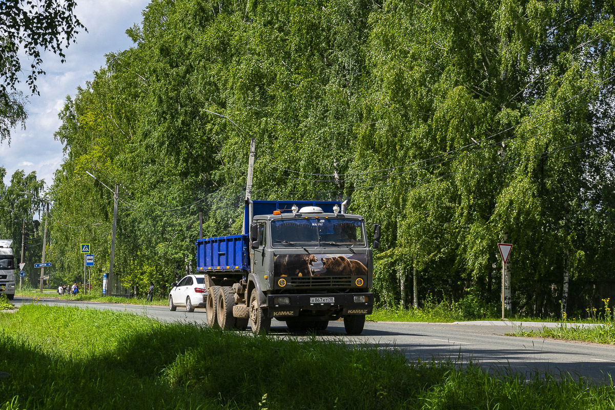 Удмуртия, № А 867 КТ 18 — КамАЗ-5320