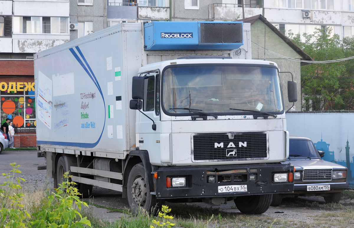 Омская область, № О 104 ВХ 55 — MAN M90 (общая модель)