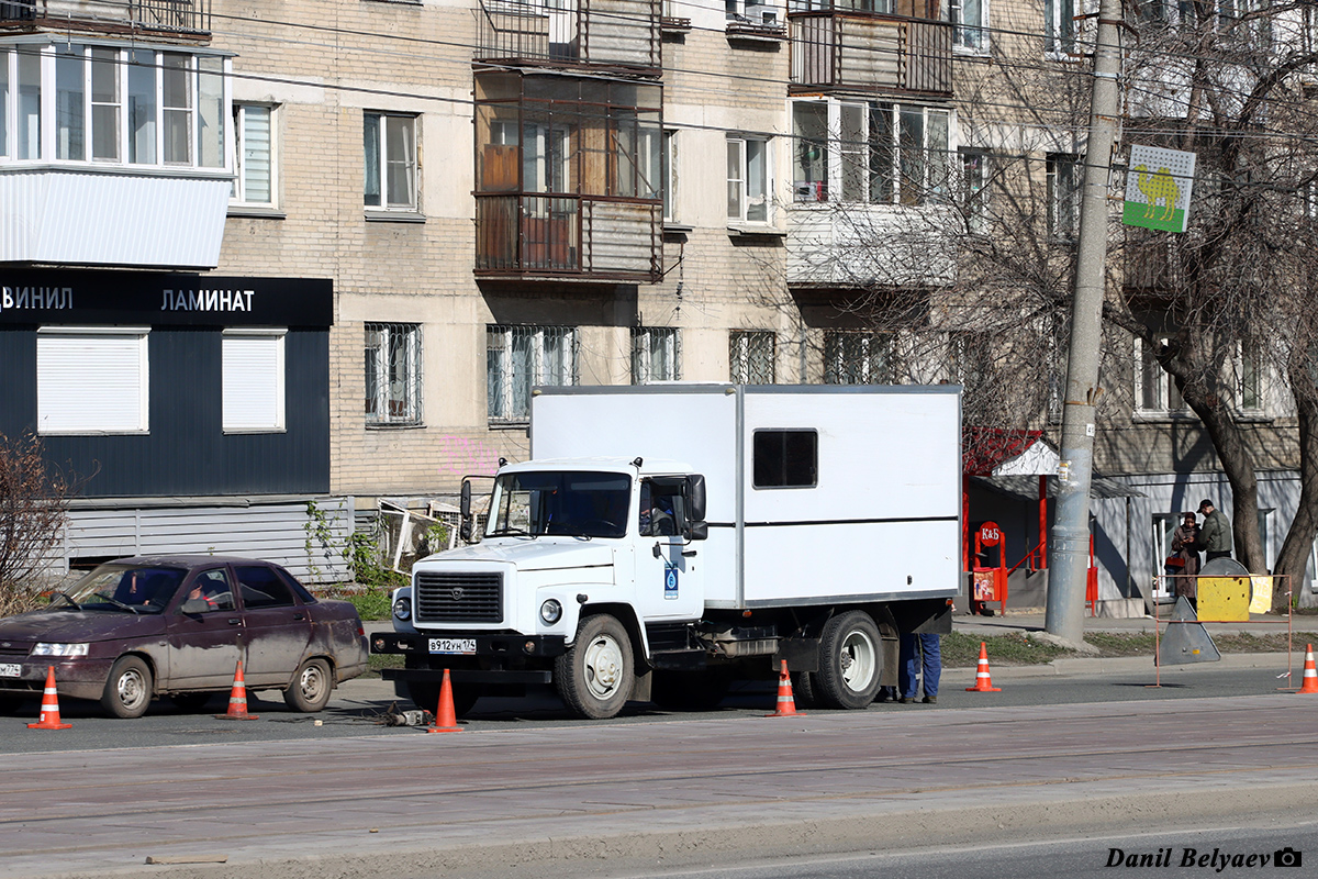 Челябинская область, № В 912 УН 174 — ГАЗ-33098