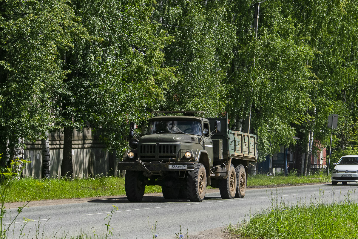Удмуртия, № Е 586 ХС 18 — ЗИЛ-131