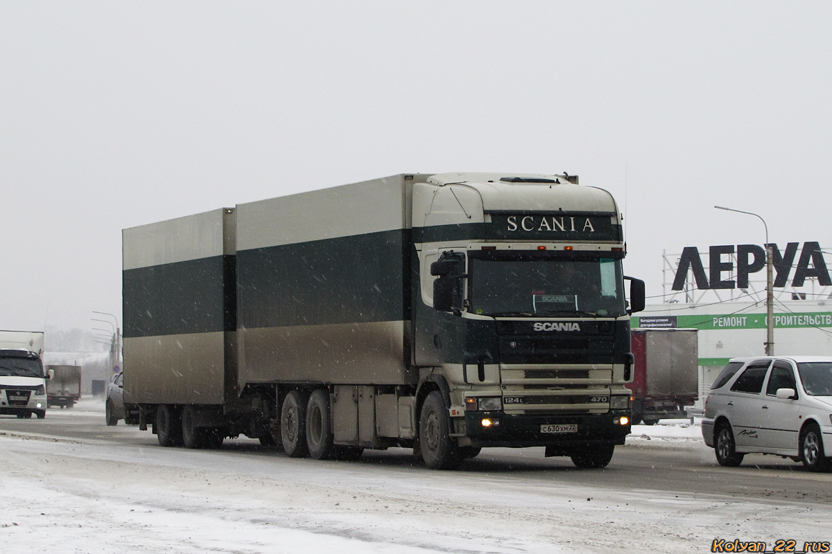 Алтайский край, № С 630 ХМ 22 — Scania ('1996) R124L