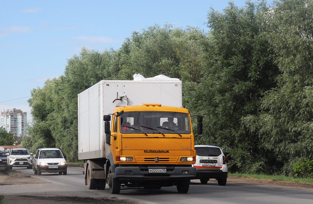 Омская область, № М 222 ОА 55 — КамАЗ-4308-H3(99)