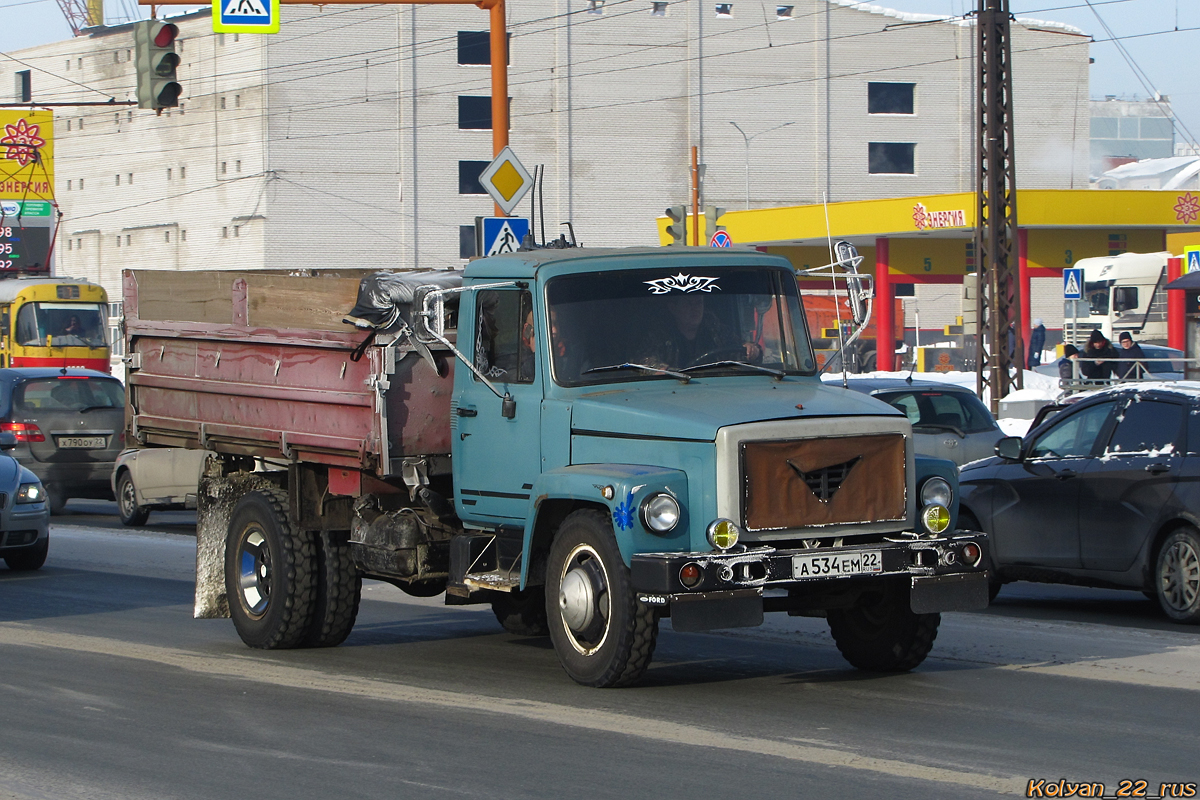 Алтайский край, № А 534 ЕМ 22 — ГАЗ-3307