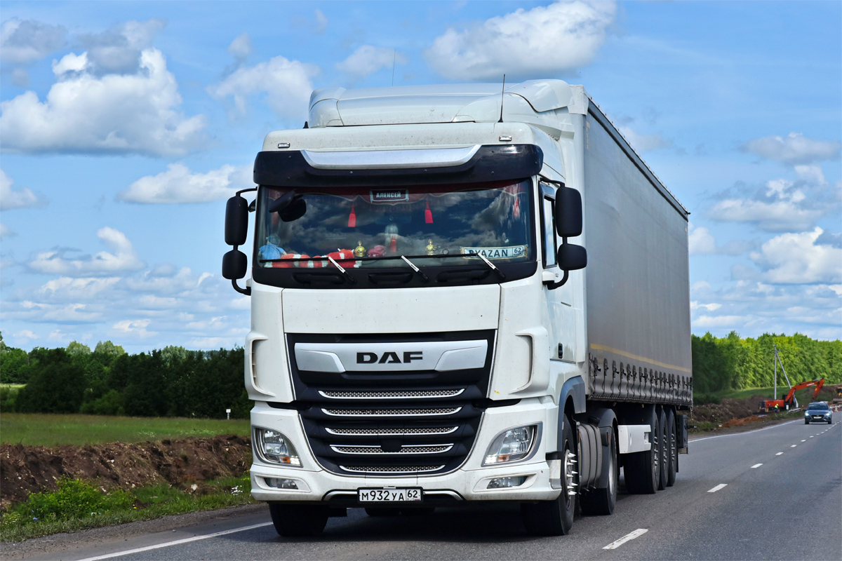 Рязанская область, № М 932 УА 62 — DAF XF Euro6 FT